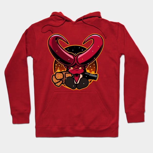 Lil hellboy devil hoodie sales